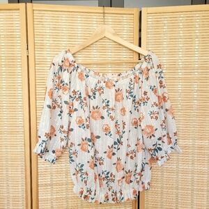 Solitaire Floral Top